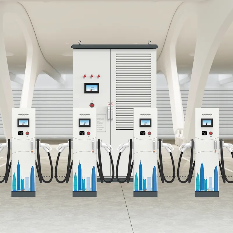 240kW 300kW 480kW EV DC Carregador Pilha de carregamento de veículos elétricos Estação de carregamento rápido DC