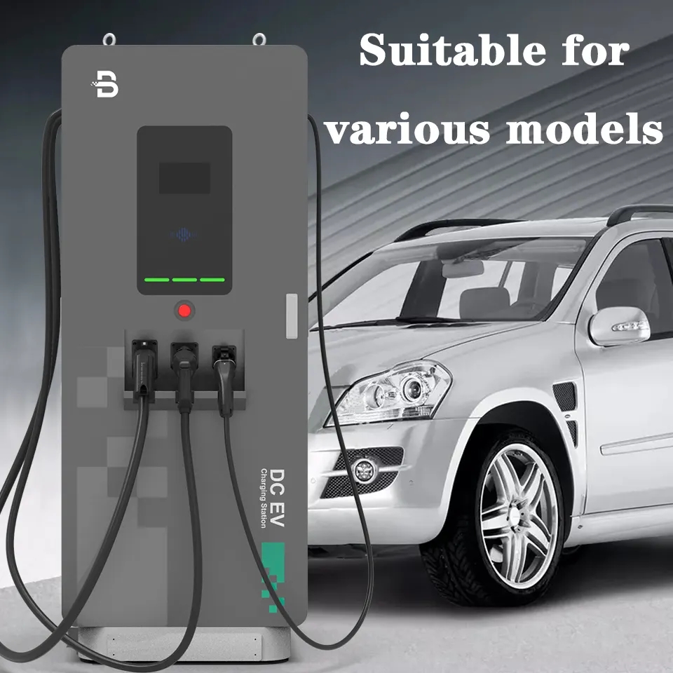 Carregador de carro Ev 30kw 80kw 120kw 240kw DC EV Charger Ocpp 1.6 J CE Tuv OEM estação de carregamento de carro elétrico