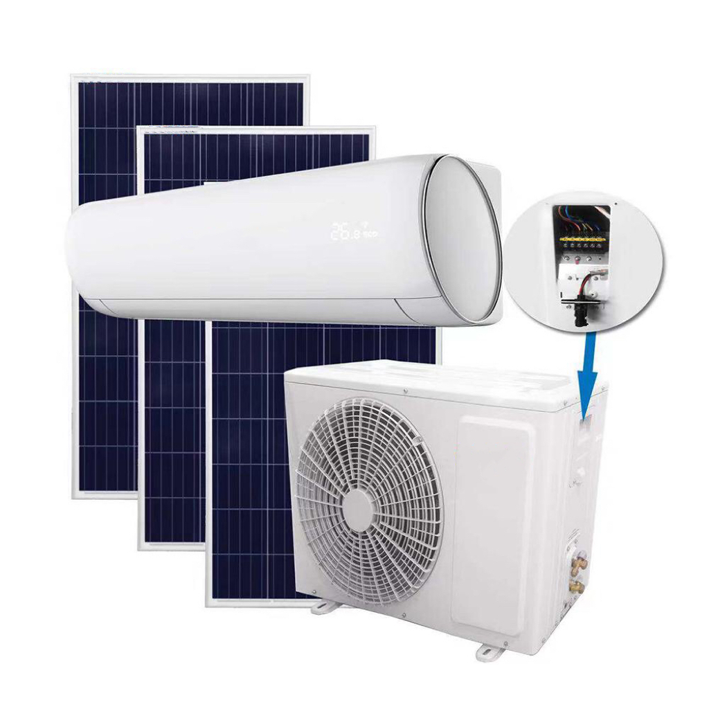 Sistema de ar condicionado solar doméstico 9000BTU-24000BTU