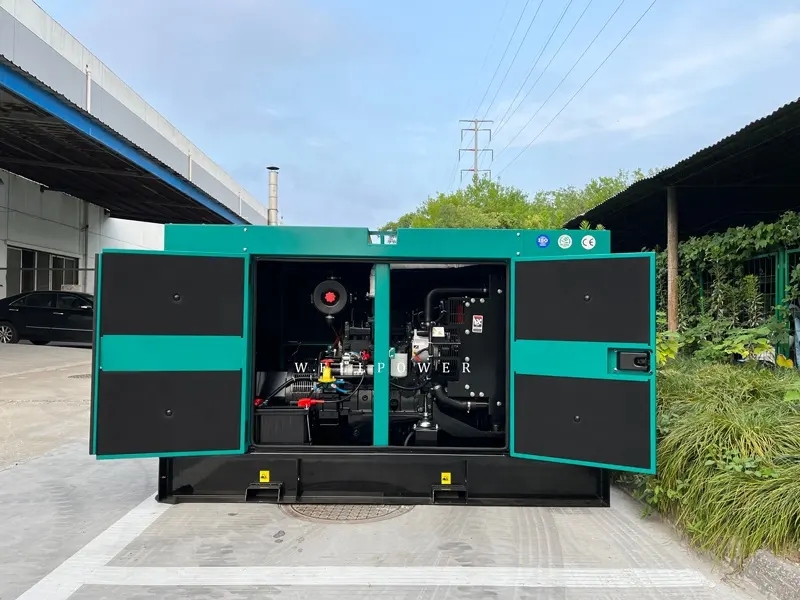 Conjunto gerador de energia elétrica silenciosa 30kva de boa qualidade Gerador diesel à prova de som 30KVA