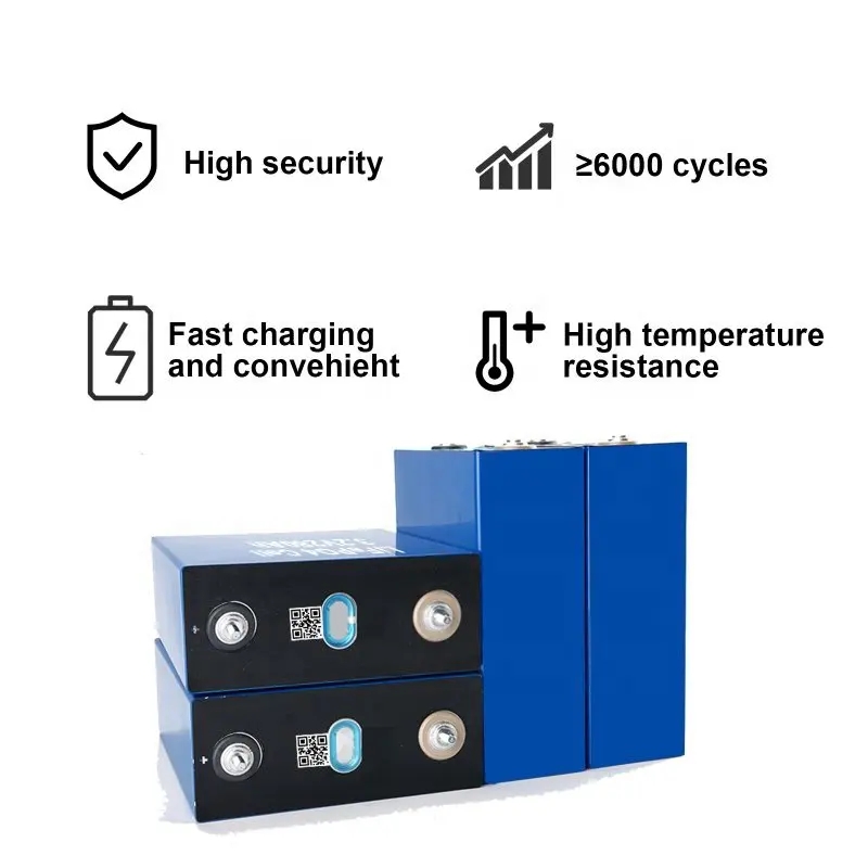 Baterias de fosfato de lítio 280Ah 3,2v Cell Lifepo4 3,2V 280ah Baterias de íon de lítio para armazenamento de energia