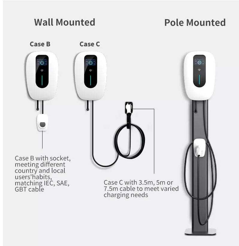 Hot Sale Dc Ev Charging Station Chademo Ccs 60kW Electric Car Charger Ocpp Ev Dc Fast Charger with 1000V Output Voltage