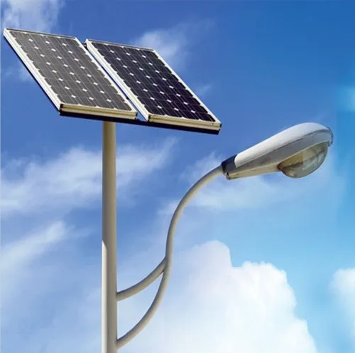 Novo candeeiro de rua de LED integrado tudo em um para ambientes externos com energia solar para jardim