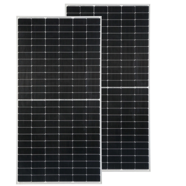 Painéis solares mono fotovoltaicos 540W 550 W 560W pretos em estoque