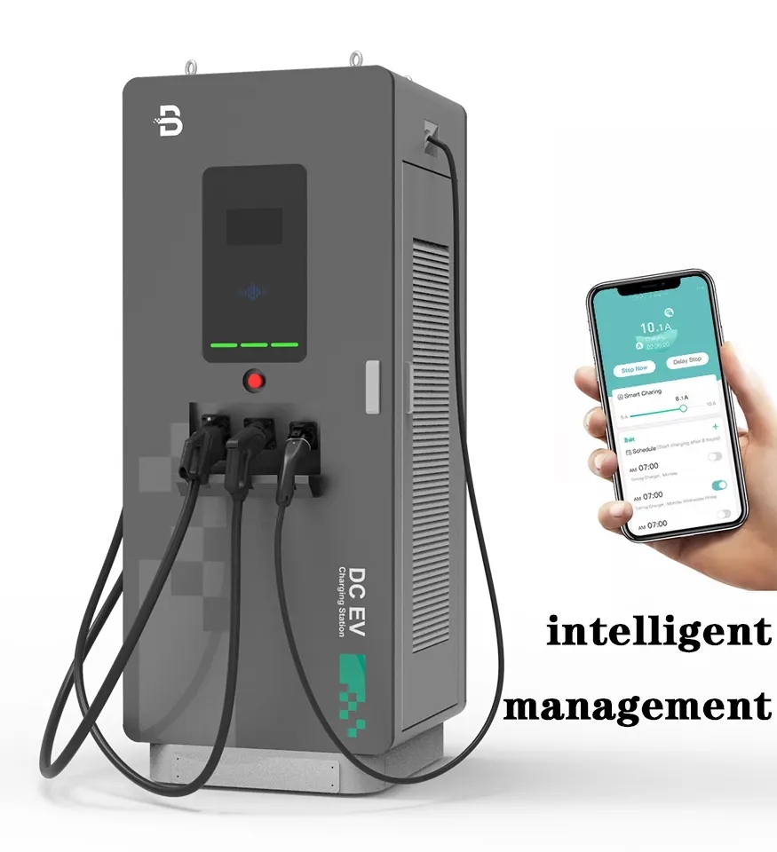 Hot Sale Dc Ev Charging Station Chademo Ccs 60kW Electric Car Charger Ocpp Ev Dc Fast Charger with 1000V Output Voltage