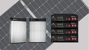 Sistema de armazenamento de energia solar Bateria de energia solar com grande potência 